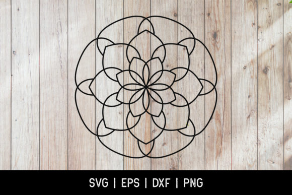 Download Simple Mandala Design SVG - Man Collection