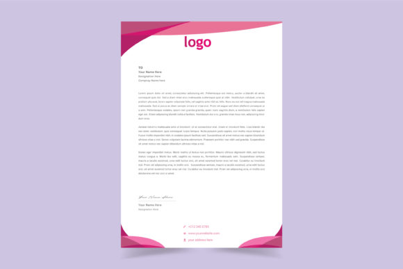 Download Letter Head Template Design - Letter head template Collection