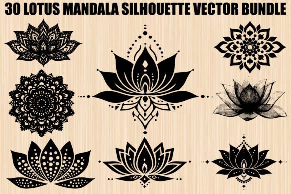Download Lotus Mandala SVG Bundle - Man Collection